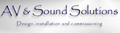 AV &Sound Solutions Logo